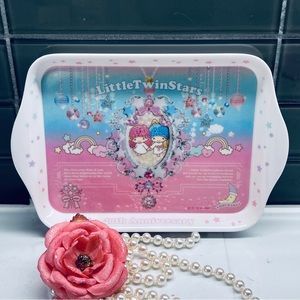 Sanrio Kikirara Little Twin Stars Melamine Mini Tray La-Sanrio.